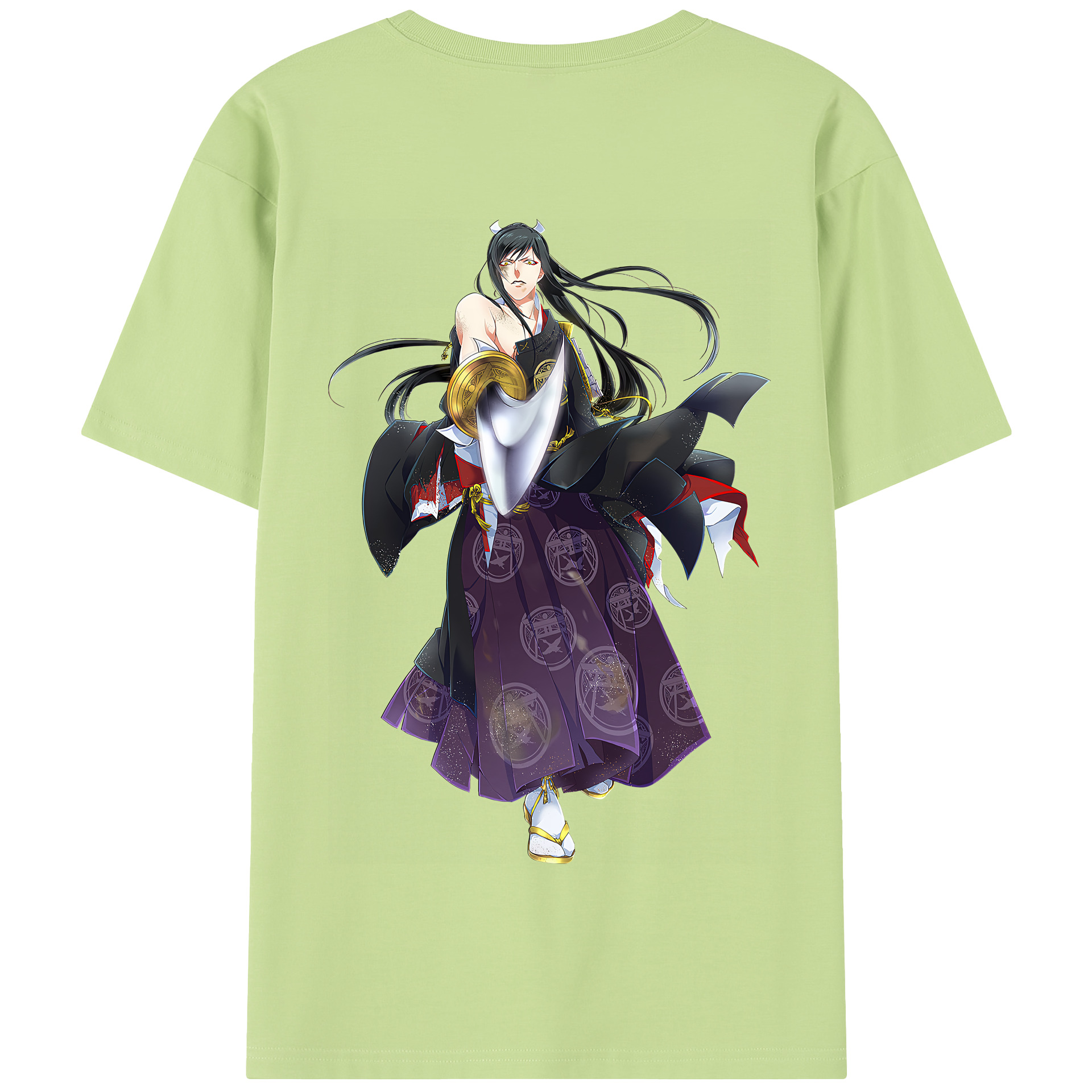 （画像用） 刀剣乱舞 Touken Ranbu 綿100％半袖Tシャツ（背面プリント）